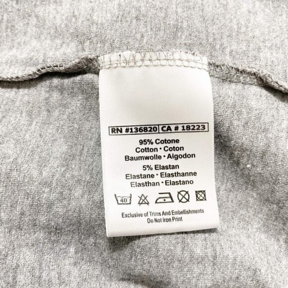 Kappa Large Zip Up Sweater Gray - Picture 5 of 7